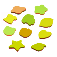 Notas Adhesivas de Formas Creativas – Pack Multicolor