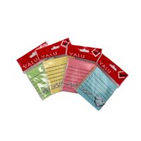 Notas Adhesivas cuadrado Rayadas – Tonos pastel multicolor