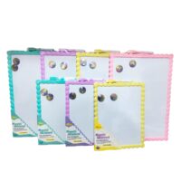 Pizarra Magnética Multiusos Doble Cara – Colores Pastel (Varios Tamaños)