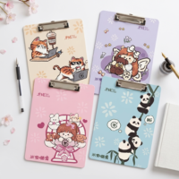 Tablero A4 Kawaii "MiMei" con Clip Metálico – Diseños Animados