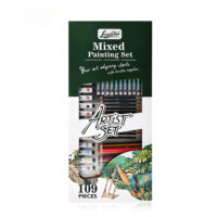 Set de Arte y Pintura Mixta Loseiltin – 109 Piezas con Caballete de Mesa