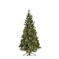 Árbol navideño canadiense c/ piña de 3 cuerpos – 2.10 mt