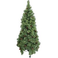 Árbol de Navidad Pino Escocés Aguja de Pino con Piñas (1.80 m / 2.10 m / 2.40 m)