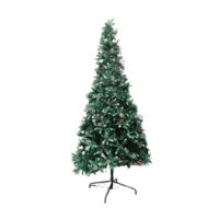 Árbol de Navidad Ciprés Nevado con Piñas y Cerezas de 3 mt
